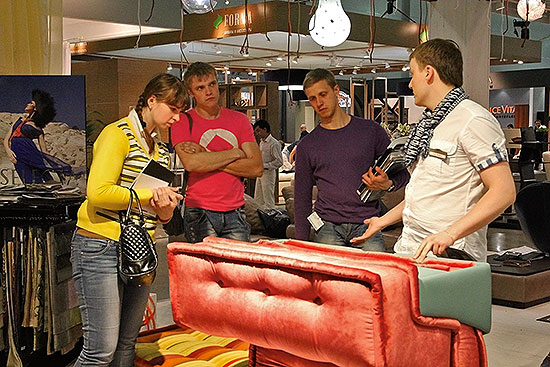 Первый Московский международный мебельный салон прошёл с 15-го по 19 мая в третьем павильоне «Крокус Экспо»