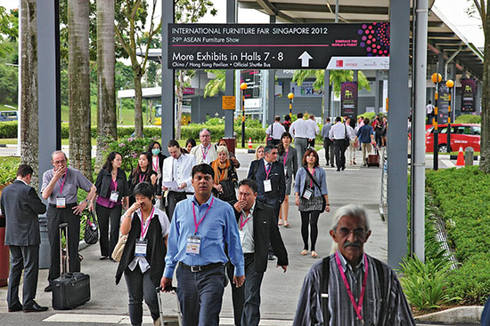 Число посетителей сингапурской выставки IFFS, приезжающих из-за пределов Азии, растёт.