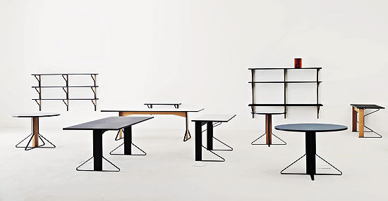 К открытию Миланского мебельного салона Ронан и Эрван Буруллеки расширили свою коллекцию Officina, созданную для Magis.