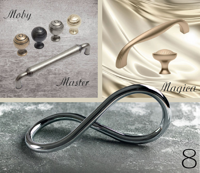 Ассортиментную линейку лицевой фурнитуры BOYARD пополнили яркие ручки в стилях loft, неоклассика и классика. Все модели отличаются доступной стоимостью.