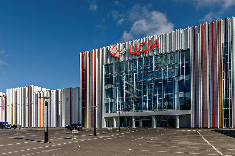 Воронежский Центральный дом мебели открылся после реконструкции.  ЦДМ