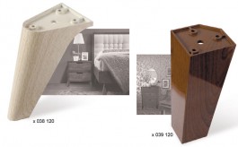Компания «Валмакс» предлагает лаконичные мебельные опоры, идеально подходящие для скандинавского стиля софт-минимал и модели в покрытиях под натуральное дерево, отвечающие тренду «новое ретро». 