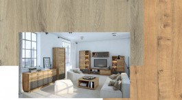 Новые декоры «Кронберг» и «Бунратти» из фирменной коллекции NORDECO от Череповецкого фанерно-мебельного комбината искусно передают структуру природной древесины дуба.
