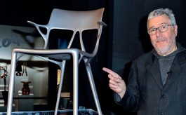 На недавней i Saloni в Милане компания Kartell продемонстрировала первый в мире стул, спроектированный при участии искусственного интеллекта. 