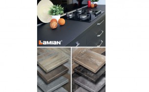 Столешницы ТМ LAMIAN® — всегда высокое качество готовых изделий, современные декоры и формы. 
