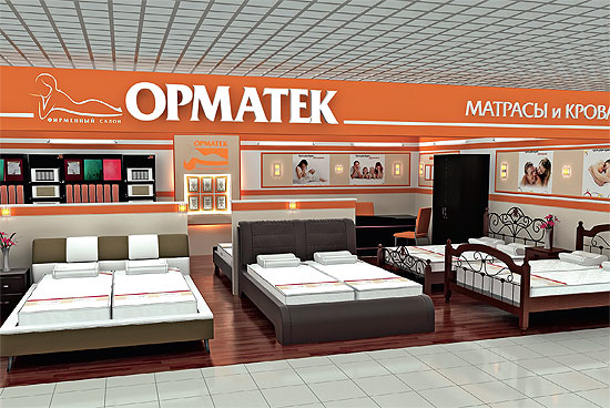 Один из ведущих российских производителей матрасов «Орматек» анонсирует рестайлинг своей розничной сети