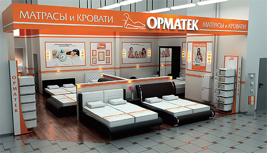 Один из ведущих российских производителей матрасов «Орматек» анонсирует рестайлинг своей розничной сети