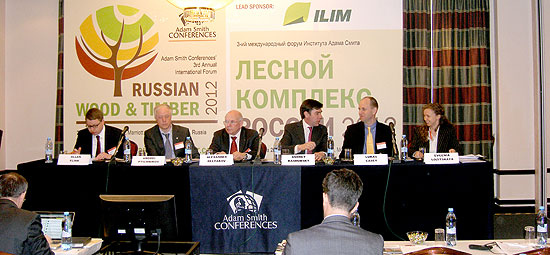 27–29 марта в Москве в «Марриотт Гранд Отеле» состоялся 3-й международный форум Института Адама Смит «Лесной комплекс России 2012»