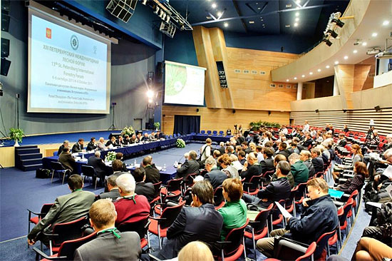 2–4 октября 2012-го в Санкт-Петербурге, в конгрессно-выставочном центре «ПетроКонгресс» проходил XIV Петербургский международный лесопромышленный форум