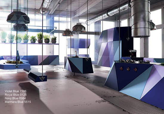 Компания Kronospan расширяет палитру однотонных декоров (uni-decors) и вводит новую коллекцию Express Colour